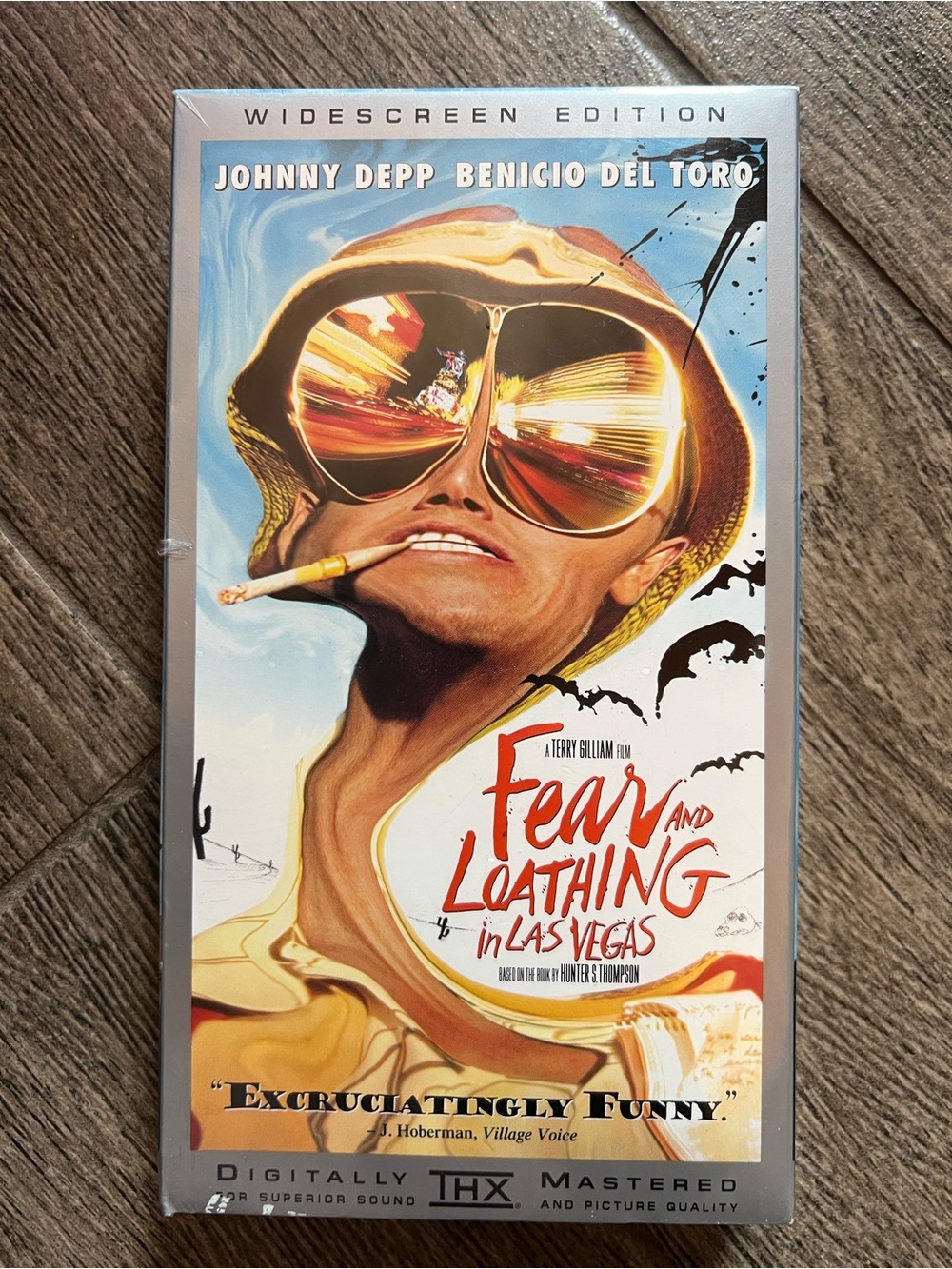 Fear and Loathing in Las Vegas VHS NEW SEALED Widescreen Johnny Depp Cult Film